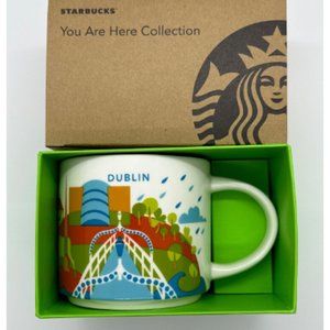 Starbucks You Are Here YAH Collection mugs DUBLIN - Ireland 14oz NEW